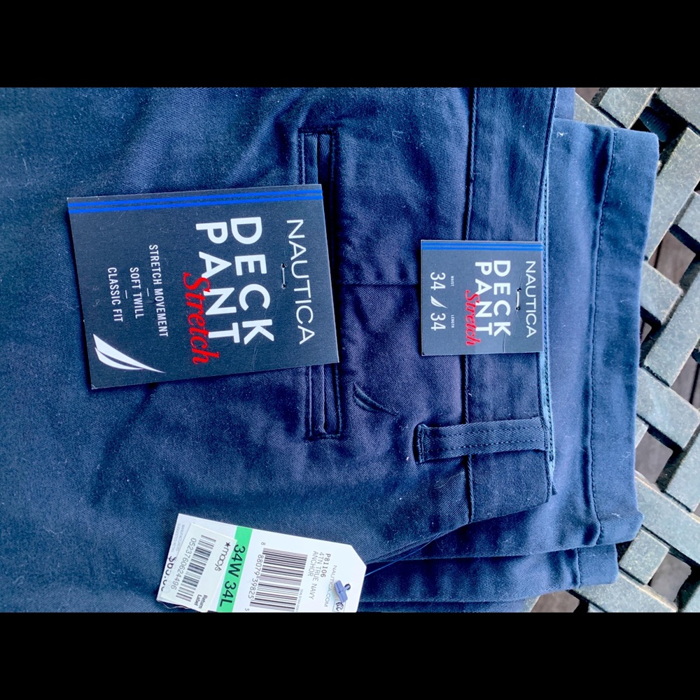 Brand new mens nautica pants